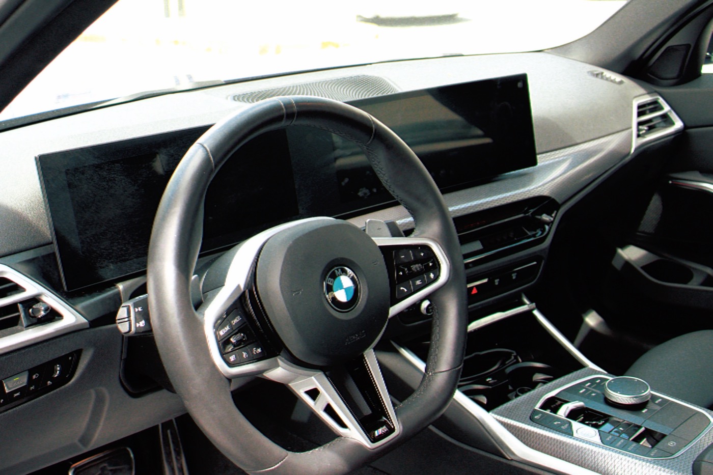 BMW 330i – M Sport steering wheel